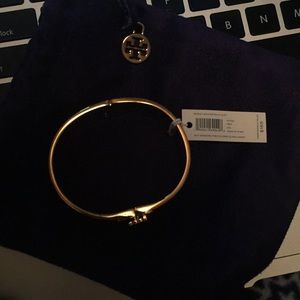 Tory Burch hinged bangle